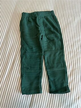 Tea Collection Deep Green Fleece Jogger Pants